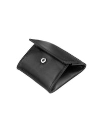 Tibaldi Mens Coin Pouch, Calf Leather And  Cotton Gros-Grain Lining