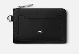 حقيبة مفاتيح مون بلان مايسترستاك 4 سم مكعب باللون الأسود