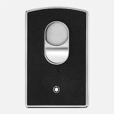 حامل بطاقات الأعمال Montblanc Sartorial Hard Shell باللون الأسود