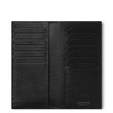 Montblanc Meisterstuck 4810 Long Wallet 15 cc Black