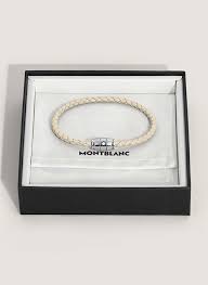 Montblanc Bracelet Steel 3 rings, Cloudy Bei, 63
