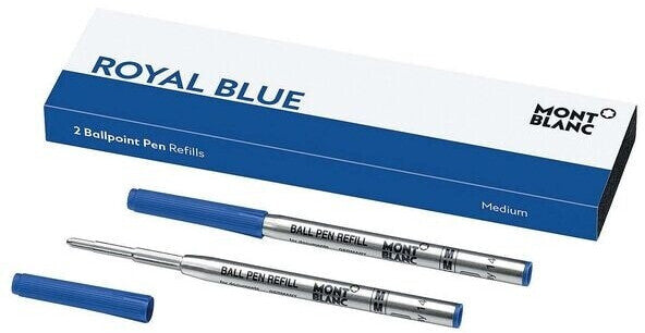 قلم مون بلان BP M 2x1 Royal Blue PF