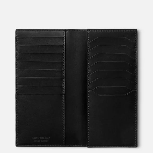 محفظة مون بلان مايسترستاك طويلة 15 سم مكعب باللون الأسود