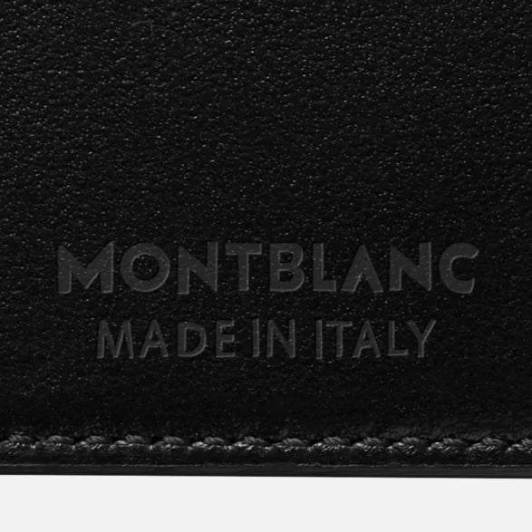 محفظة مون بلان مايسترستاك طويلة 15 سم مكعب باللون الأسود